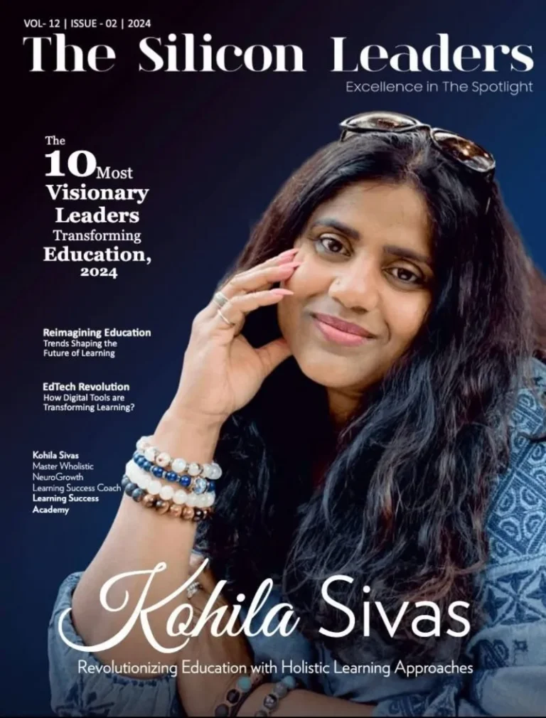 The Silicon Leaders cover featuring Kohila Sivas