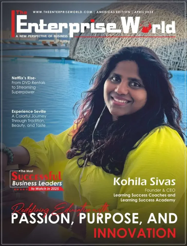 The Enterprise World cover featuring Kohila Sivas